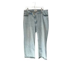 Abercrombie & Fitch‎ Curve Love High Rise The '90s Relaxed Straight Jean Size 16